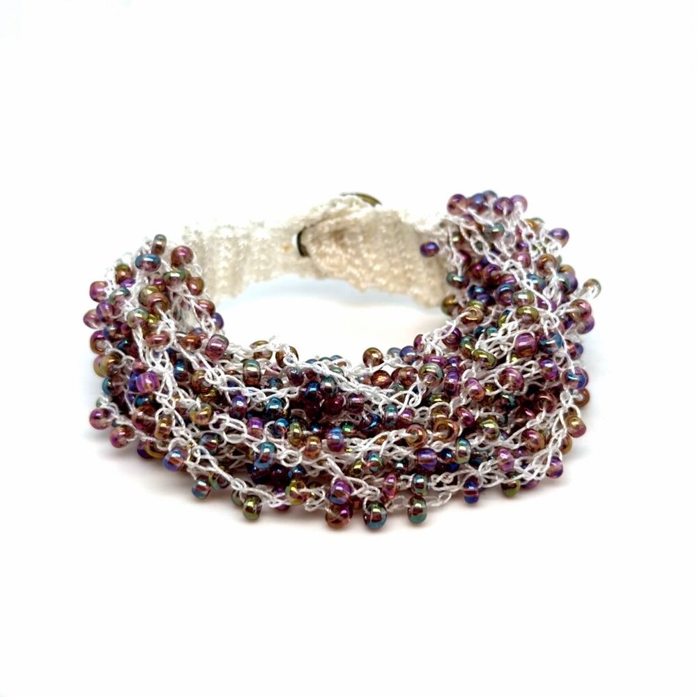 Multi-Strand Beaded Bracelet‎ (c)